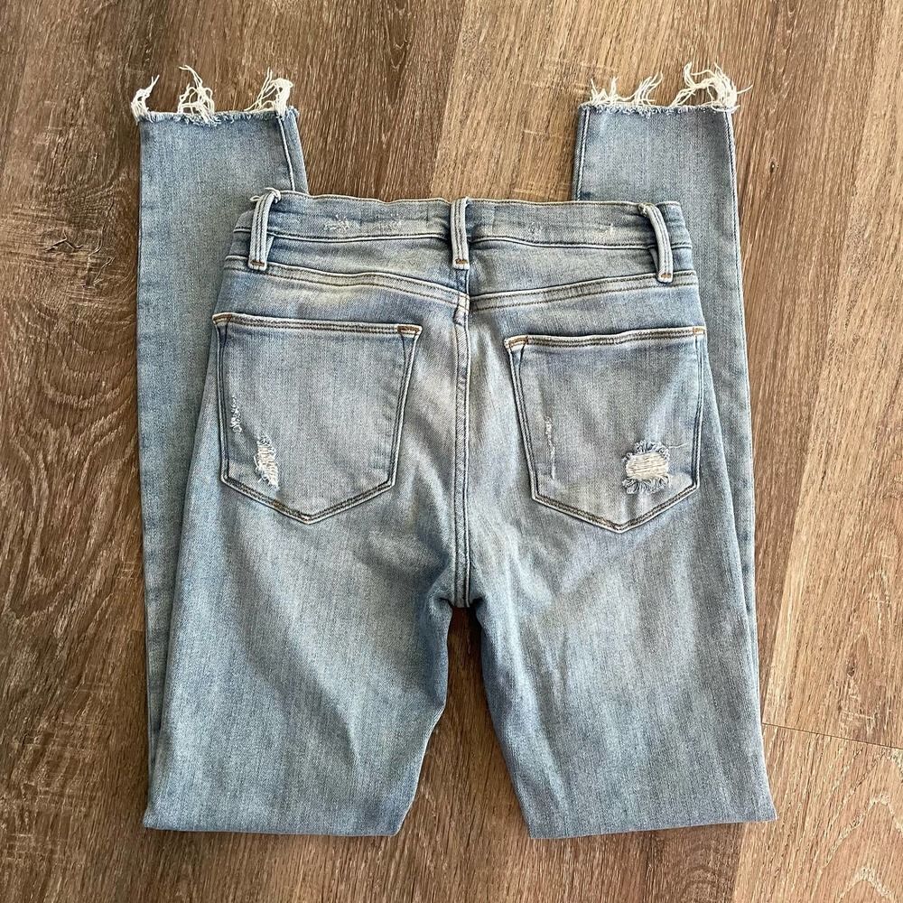 Frame Le High Destruct Skinny Jeans - Size: 26 - Picture 6 of 6